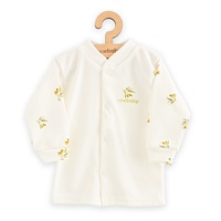 Bawełniany kaftanik niemowlęcy z bawełny organicznej New Baby Oliwki