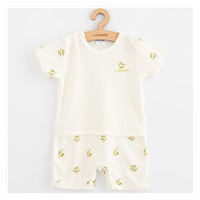 Niemowlęcy letni pajacyk z organicznej bawełny New Baby Oliwki