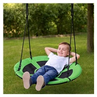 Huśtawka bocianie gniazdo 100 cm Baby Mix zielona