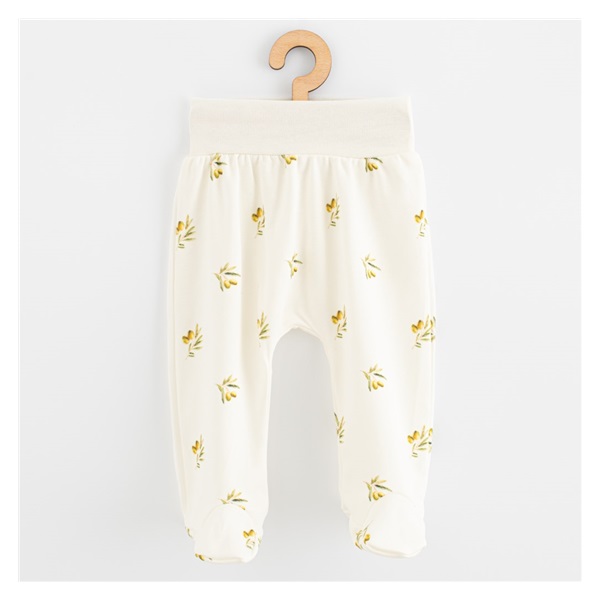 Niemowlęce półśpiochy z organicznej bawełny New Baby Oliwki
