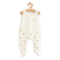 Niemowlęce śpiochy z organicznej bawełny New Baby Oliwki