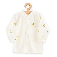 Bawełniany kaftanik niemowlęcy z bawełny organicznej New Baby Oliwki