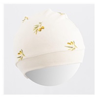 Czapka niemowlęca z bawełny organicznej New Baby Oliwki