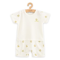 Niemowlęcy letni pajacyk z organicznej bawełny New Baby Oliwki