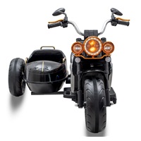 Dziecięcy motocykl elektryczny SideCar Baby Mix czarny