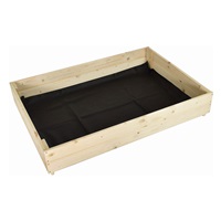 Warzywniak - podwyższona grządka drewniana L Baby Mix 120x120x20 cm