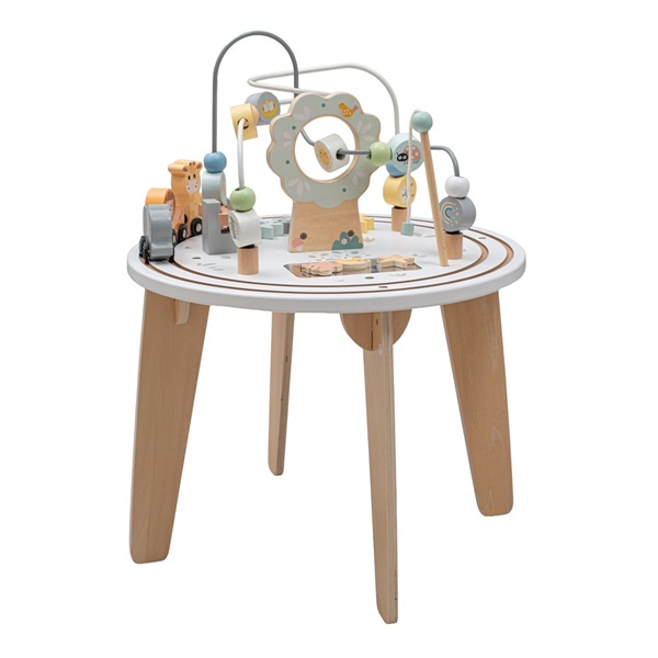 Drewniany stolik wielofunkcyjny Montessori Baby Mix