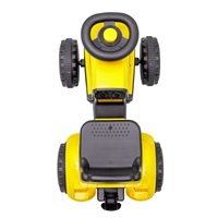 Dziecięce jeździdełko traktor z przyczepą i narzędziami Baby Mix Benny żółty