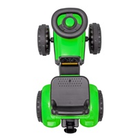 Dziecięce jeździdełko traktor z przyczepą i narzędziami Baby Mix Benny zielony