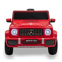 Pojazd na akumulator Mercedes - Benz  G63 AMG Baby Mix red