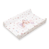 Przewijak usztywniany Baby Mix Miś 47x70 cm różowy