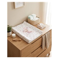 Przewijak usztywniany Baby Mix Miś 47x70 cm różowy