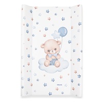 Przewijak usztywniany Baby Mix Miś 47x70 cm niebieski