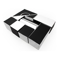 Klocki piankowe – gigantyczna układanka 11 szt white-mint