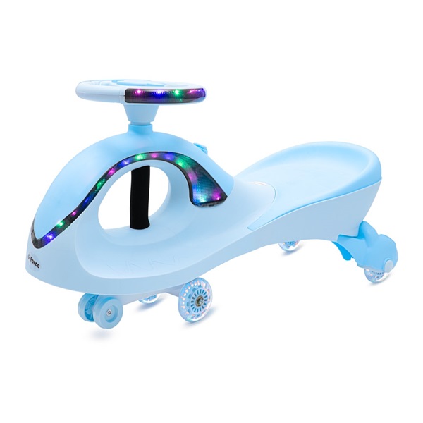 Grawitacyjny jeździk dla dzieci z LED Baby Mix G-Force niebieski (DRUGA JAKOŚĆ)
