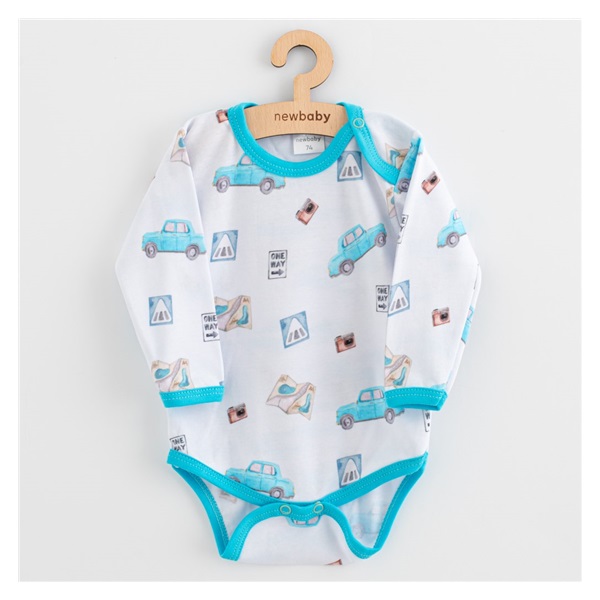 Niemowlęce body New Baby Classic II cars