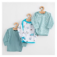 Niemowlęca koszulka New Baby Classic II 3szt boy