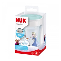 Kubek do nauki Mini Magic NUK 360° z wieczkiem Frozen Elsa 230 ml