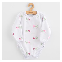 Niemowlęce całorozpinane body New Baby Classic II raspberry