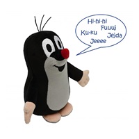 Pluszowa zabawka mówiący Krecik 15 cm