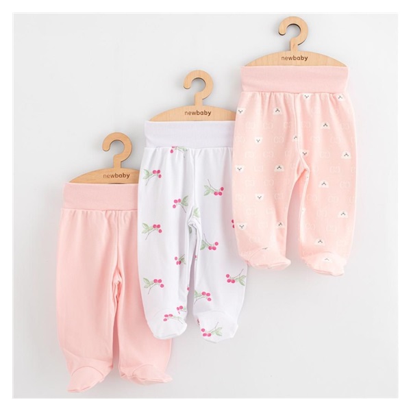 Niemowlęce półśpiochy New Baby Classic II 3szt girl
