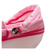 Luksusowy wózek dziecięcy dla lalek New Baby COMFORT różowy