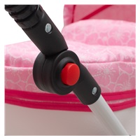 Luksusowy wózek dziecięcy dla lalek New Baby COMFORT różowy