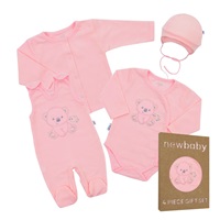 Wyprawka niemowlęca do szpitala New Baby old pink