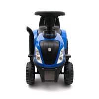 Dziecięce jeździdełko traktor z przyczepą i narzędziami Baby Mix New Holland żółty (Jak nowe)