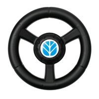 Dziecięce jeździdełko traktor z przyczepą i narzędziami Baby Mix New Holland żółty (Jak nowe)