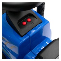 Dziecięce jeździdełko traktor z przyczepą i narzędziami Baby Mix New Holland żółty (Jak nowe)