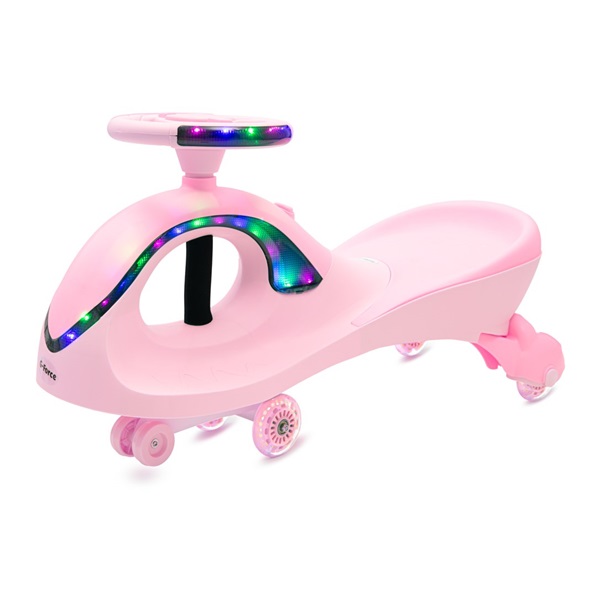Grawitacyjny jeździk dla dzieci z LED Baby Mix G-Force różowy (Uszkodzone opakowanie)
