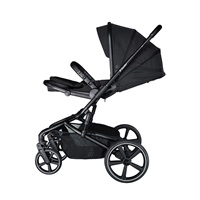 Lekki wózek spacerowy z dużymi kołami X-lander Cruiser 2.0 Cool Black