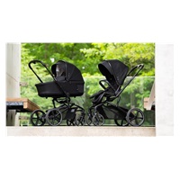 Lekki wózek spacerowy z dużymi kołami X-lander Cruiser 2.0 Cool Black