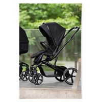 Lekki wózek spacerowy z dużymi kołami X-lander Cruiser 2.0 Cool Black