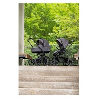 Lekki wózek spacerowy z dużymi kołami X-lander Cruiser 2.0 Cool Grey