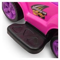 Dziecięcy jeździk z rączką 3w1 Baby Mix Mega Car różowy (Uszkodzone opakowanie)