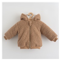 Niemowlęca żimowa bluza z kapturem New Baby Teddy Winter