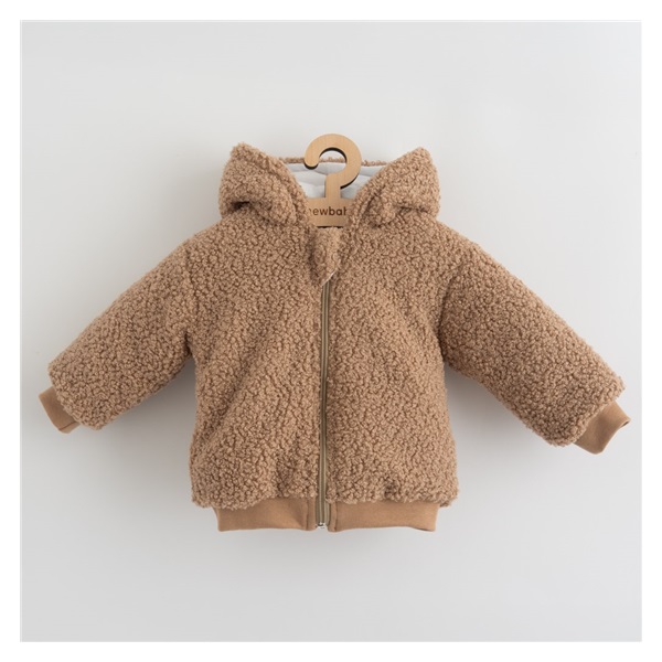 Niemowlęca żimowa bluza z kapturem New Baby Teddy Winter