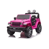 Pojazd na akumulator Baby Mix Jeep Wrangler Rubicon różowy  (Uszkodzone opakowanie)