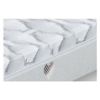 Dziecięce rosnące łóżeczko 3w1 owalne + materac New Baby kaszmir