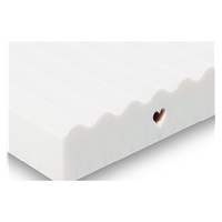 Dziecięce rosnące łóżeczko 3w1 owalne + materac New Baby kaszmir