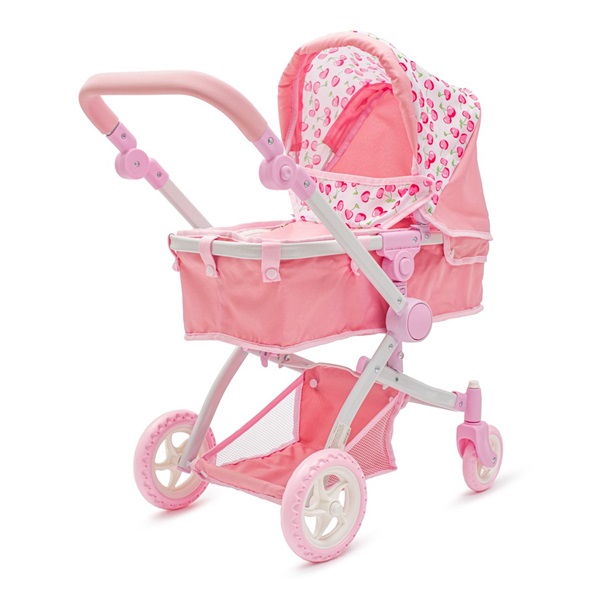 Wózek dla lalek 2v1 Baby Mix Sophie pink (Uszkodzone opakowanie)