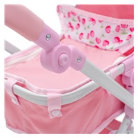 Wózek dla lalek 2v1  Baby Mix Sophie pink (Uszkodzone opakowanie)
