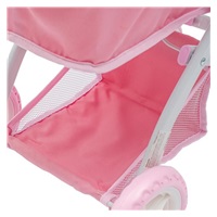 Wózek dla lalek 2v1  Baby Mix Sophie pink (Uszkodzone opakowanie)