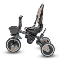 Dziecięcy rowerek trójkołowy Baby Mix 5w1 RELAX 365° beżowy (Jak nowe)