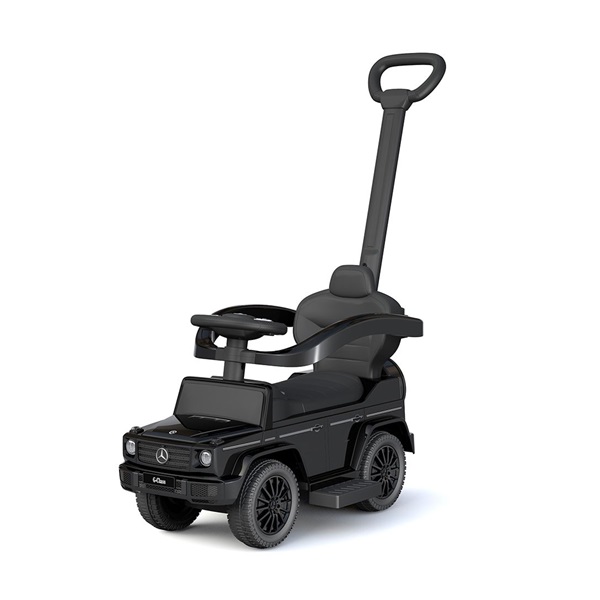 Dziecięcy jeździk z rączką Mercedes Benz G - Class Baby Mix czarny (Uszkodzone opakowanie)