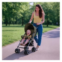 Wózek spacerowy Olive Baby Mix zielony