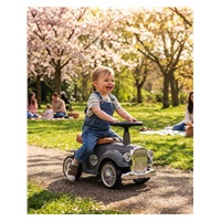 Dziecięcy jeździk Baby Mix Retro szary