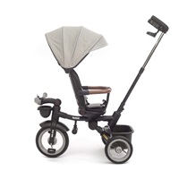 Luksusowy trójkołowy rowerek dziecięcy z oświetleniem Milly Mally Twinkle grey (ROZPAKOWANE)